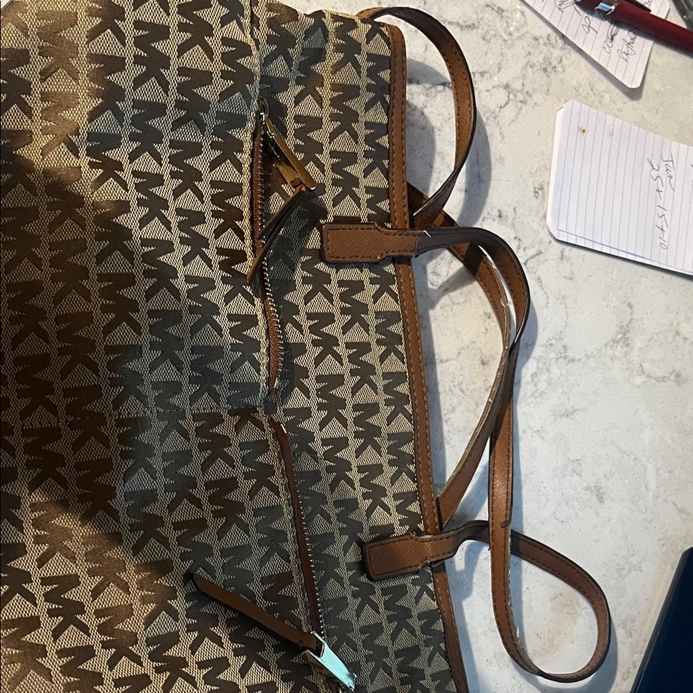 Canvas Michael Kors bag